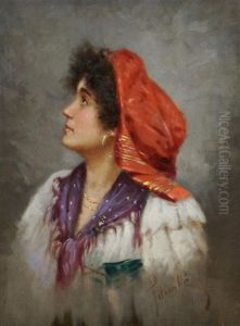 Woman In Bandana