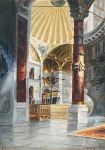 Interieur De La Basilique Sainte-sophie, Istanbul