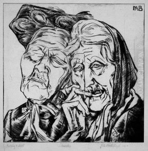 Schwestern by Peter August Bockstiegel