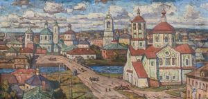 View Of Toropets by Petr Ivanovich Petrovichev