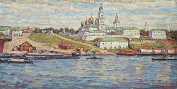 View Of The Kostroma Kremlin Across The Volga - view 1