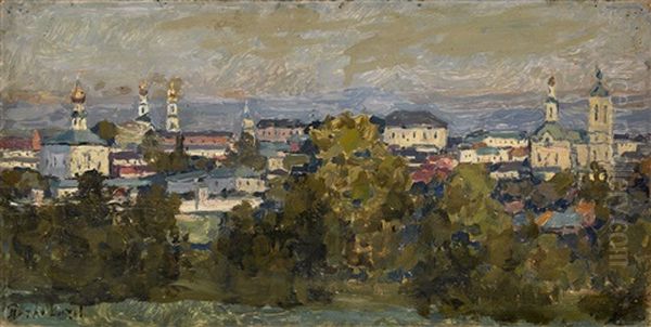Vladimir On The Klyazma River - view 1