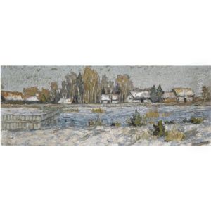 Winter Landscape by Petr Ivanovich Petrovichev