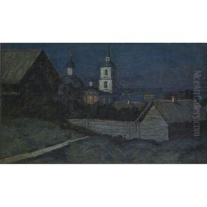 Evening by Petr Ivanovich Petrovichev
