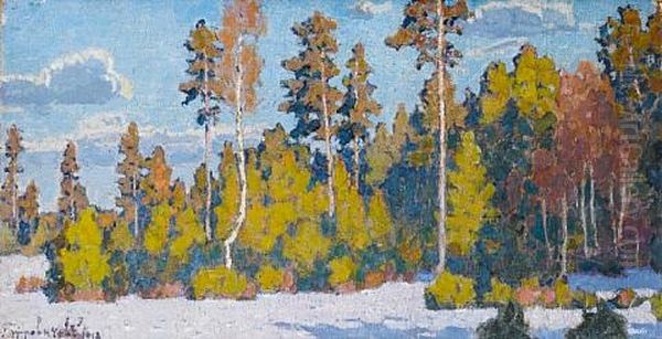 Winter Forest Scene - view 1