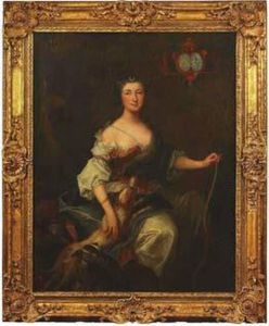 Portrait De Femme En Diane