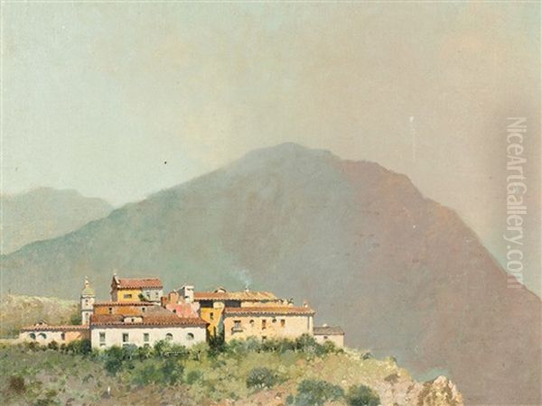 Italian Mountain Village - view 1