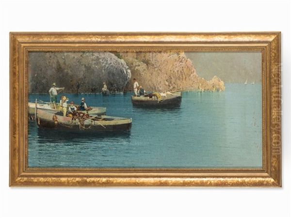 Fishing Boats By Naples - view 1