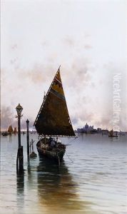 Venezia, Vele In Laguna by Salvatore Petruolo