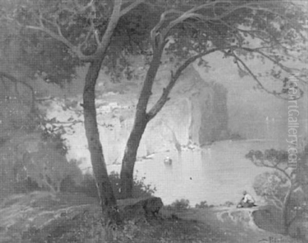 Italienische Kustenlandschaft - view 1