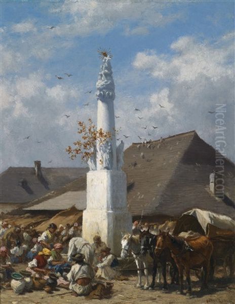 Geschirrmarkt In Szolnok - view 1