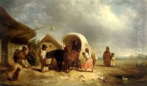 Rast Der Zigeuner by August Xaver Karl von Pettenkofen