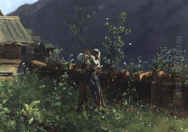 Bauerngarten In Hallstatt - view 1