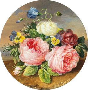 A Small Bouquet Of Flowers by Franz Xaver Petter