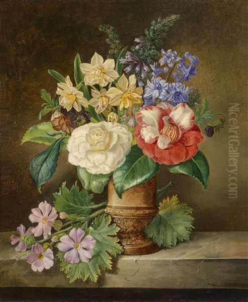 Blumenstuck Mit Narzissen - view 1