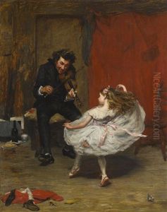 The Rehearsal by John Pettie