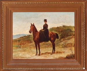 Female Equestrian by George W. Pettit