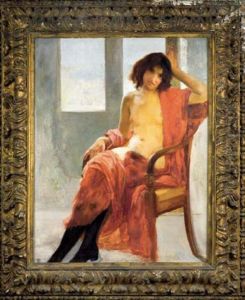 Femme A La Cigarette by Pierre Bodard