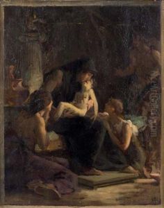 Ceres Rendant La Vie A Un Enfant by Pierre Bodard