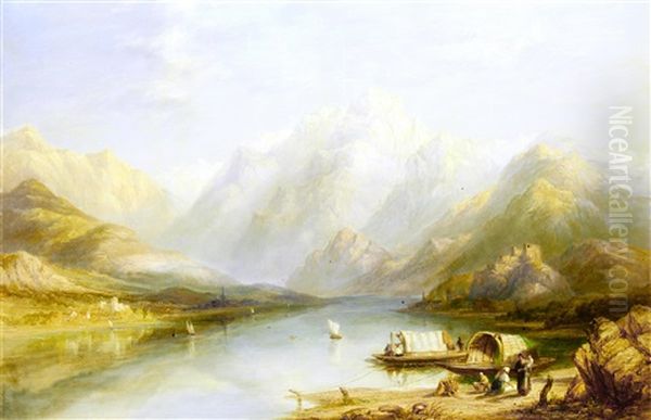 View Of Lake Como, North Italy - view 1