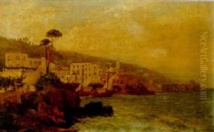 The Bay Of Naples by Joseph Paul Pettitt