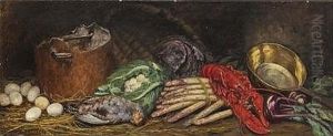 Kuchenstillleben by Rudolf Petuel