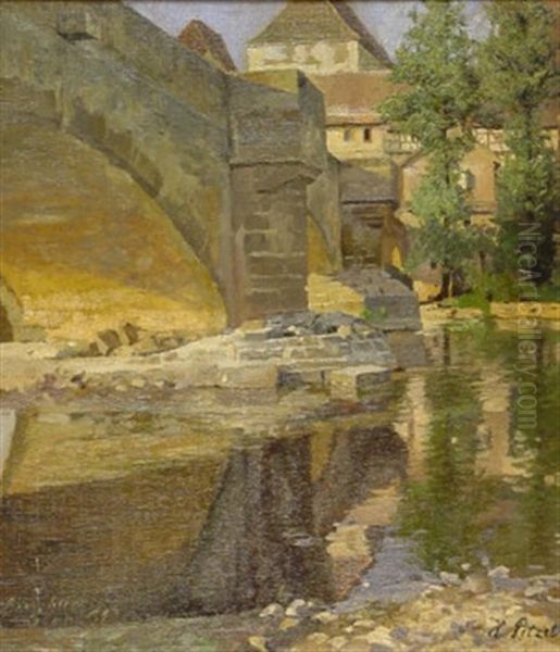 Alte Neckarbrucke In Besigheim - view 1