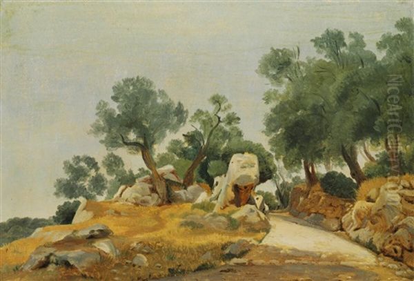 Mountain Road, Olevano - view 1