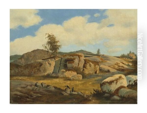 Paysage Aux Rochers - view 1