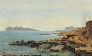 Coastal Scene, Italy by Fritz Petzholdt