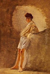 A Young Italian Man Standing (study)