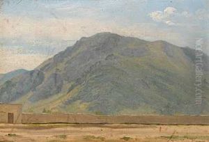 Bjergskraning Ved Pompeji by Fritz Petzholdt