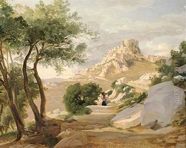 Udsigt Mod Rocca Di Papa I Albanerbjergene - view 1