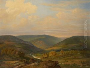 Vue Plongeante Sur Le Barrage De La Gilette