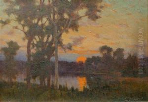 Sunset by Frank Charles Peyraud