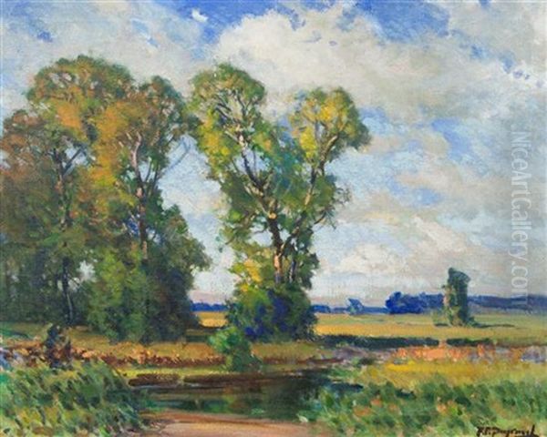 September Morning On The Skokie - view 1