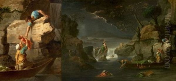 L'hiver Ou Le Deluge (after Nicolas Poussin) - view 1