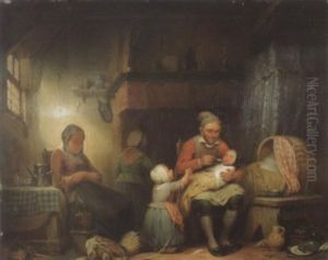 Serenite Familiale by Aime Pez