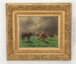 Grazing Cattle by Aymar Pezant