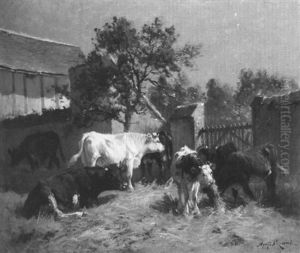 The Cattle Herd by Aymar Pezant