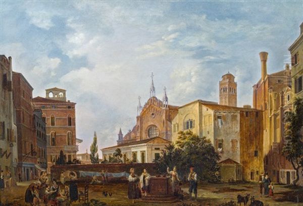 Venedig, Blick Auf Die Frarikirche - view 1