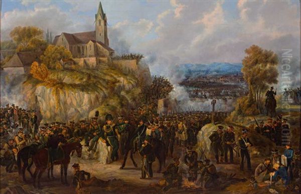Die Schlacht Von La Suffel Bei Souffelweyersheim Nahe Strasburg - view 1