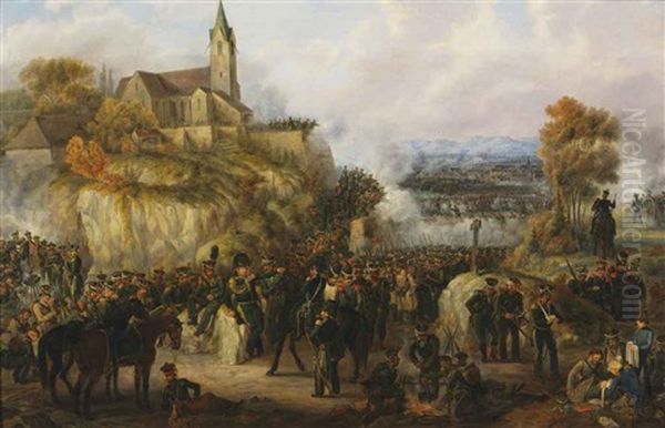 The Battle Of La Suffel, 28 June 1815 - view 1