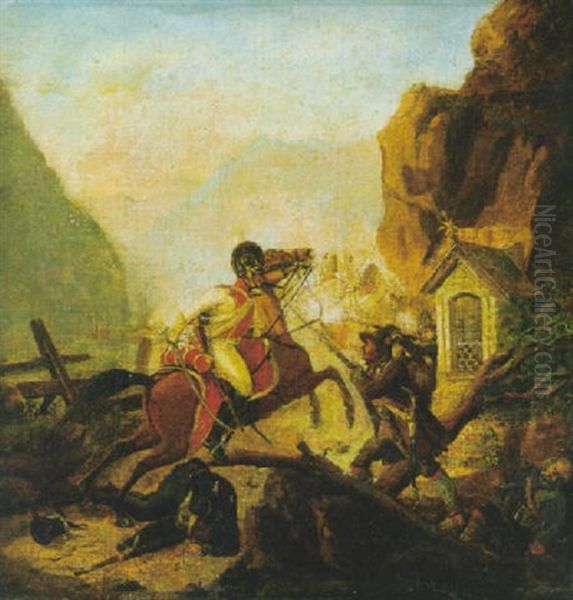Szene Aus Dem Tiroler Befreiungskrieg - view 1