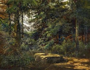 Waldinneres by Franz Pflugradt