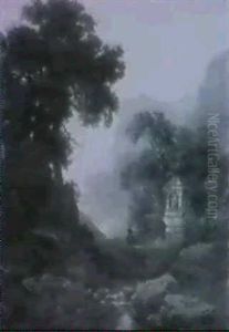 Kapelle Am Waldesrand by Gustav Pflugradt