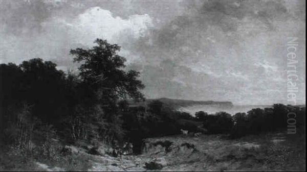 Landschaft Auf Der Insel Rugen In Kustennahe - view 1