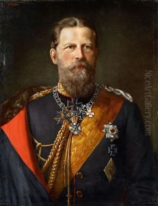 Brustbild Kronprinz Friedrich Wilhelm, Nachmaliger Kaiser Frierich Iii
