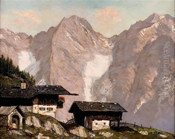Gehoft Im Hochgebirge (wilder Kaiser) - view 1