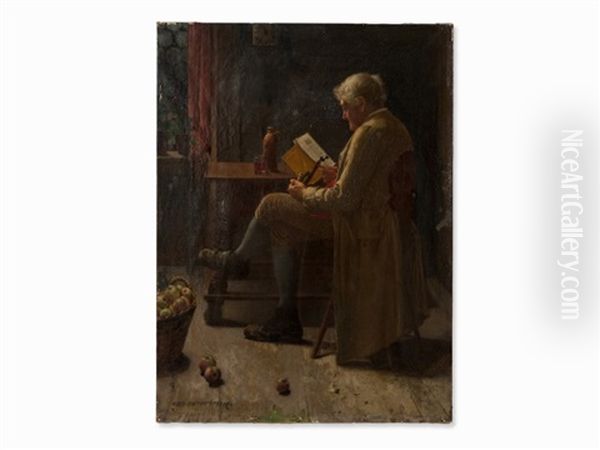Reading Man - view 1